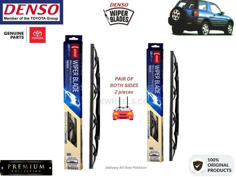 Toyota Rav4 Denso Wiper Blade - 2 Pcs Set - Denso Premium