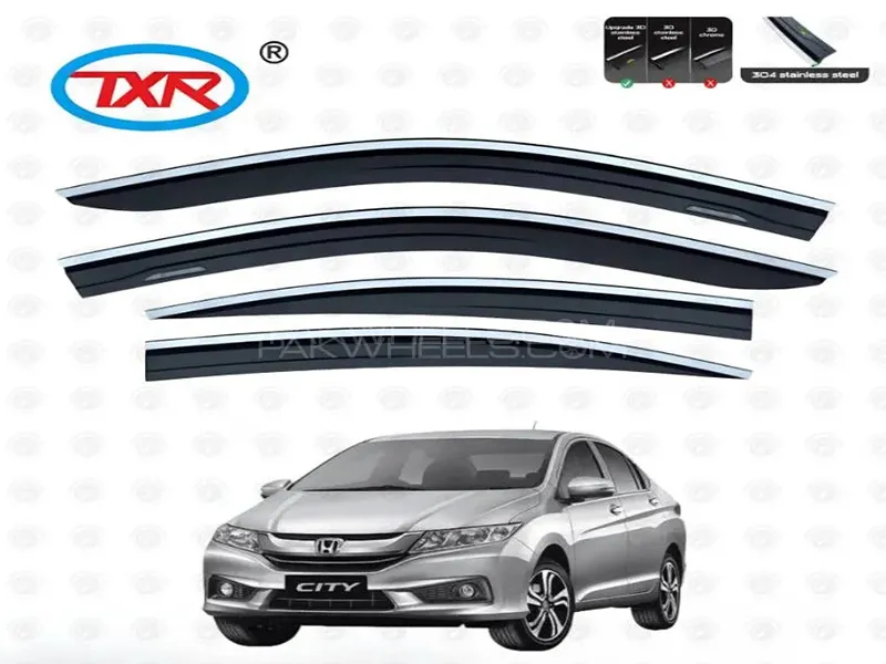 Honda City 2022-2024 TXR Air Press With Chrome With - Sun Visor Image-1