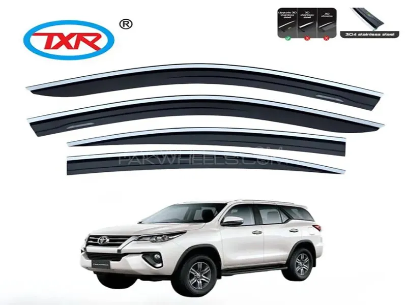 Toyota Fortuner 2021-2024 TXR Air Press With Chrome - Sun Visor