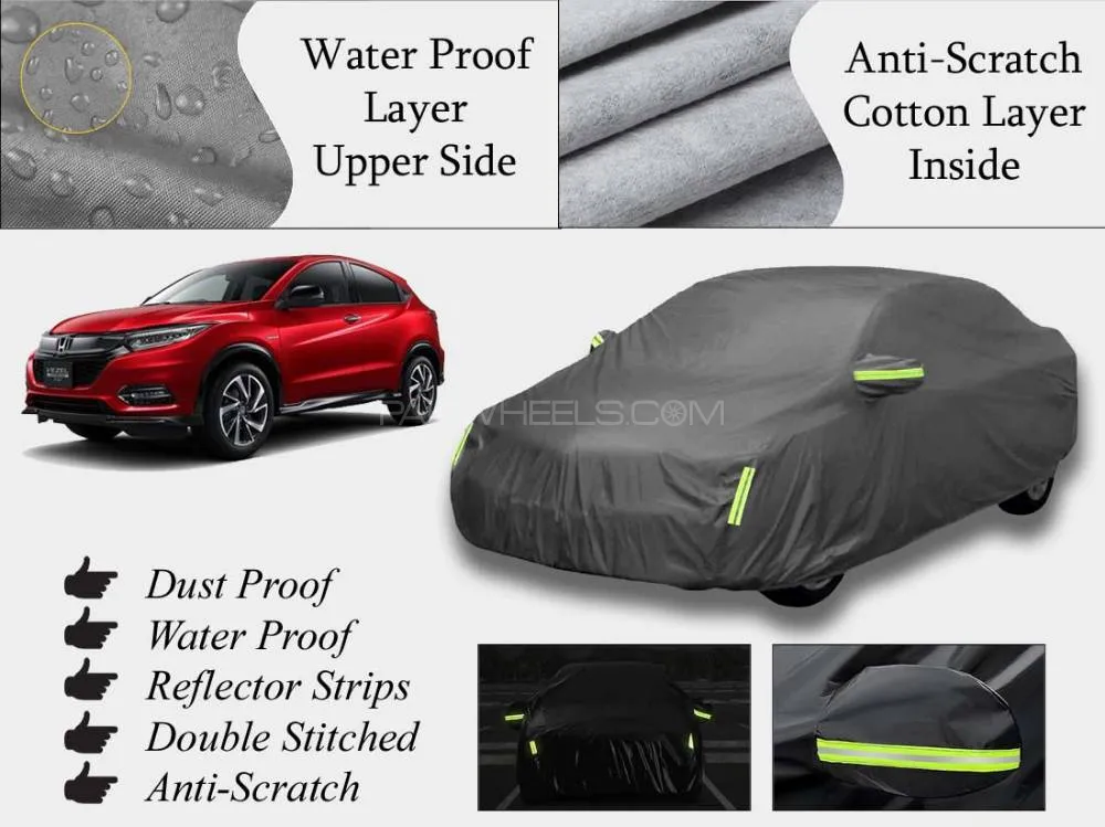 Honda Vezel 2013-2024 Top Cover | Grey | Anti-Scratch | Double Layer | Heat Proof | Water Proof Image-1