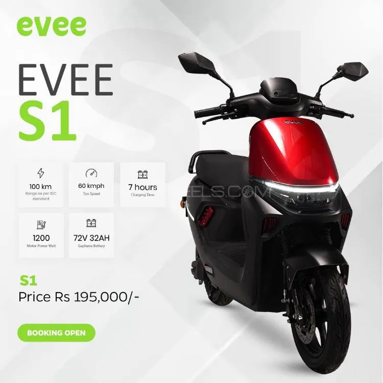 Evee S1 Electric Scooter Image-1