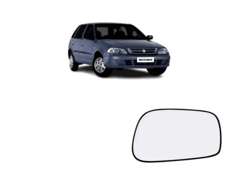 Suzuki Cultus 2007-2012 Side Mirror Reflective Glass Plate RH Image-1