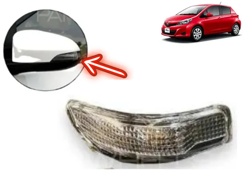 Toyota Vitz 2012-2023 Side Mirror Light - Left Side - 1 Pcs Image-1