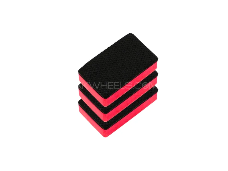 Zingfix Car Magic Clay Bar Pad Set - 3 Pcs Image-1