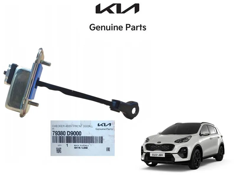 Checker Assembly Front Door Left Side Hinge for KIA Sportage 2019 - 2024 Image-1