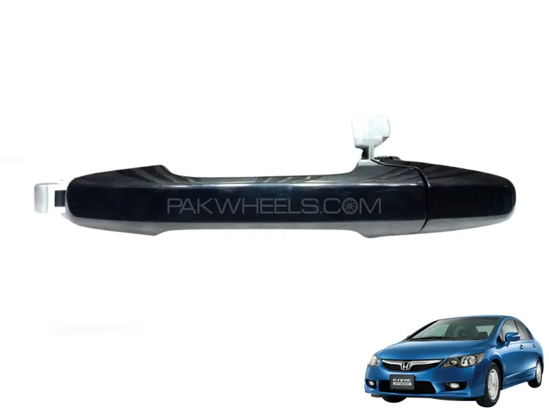 Honda Civic 2006-2012 Outer Door Handle - 1 Pc - Rear Left  Image-1