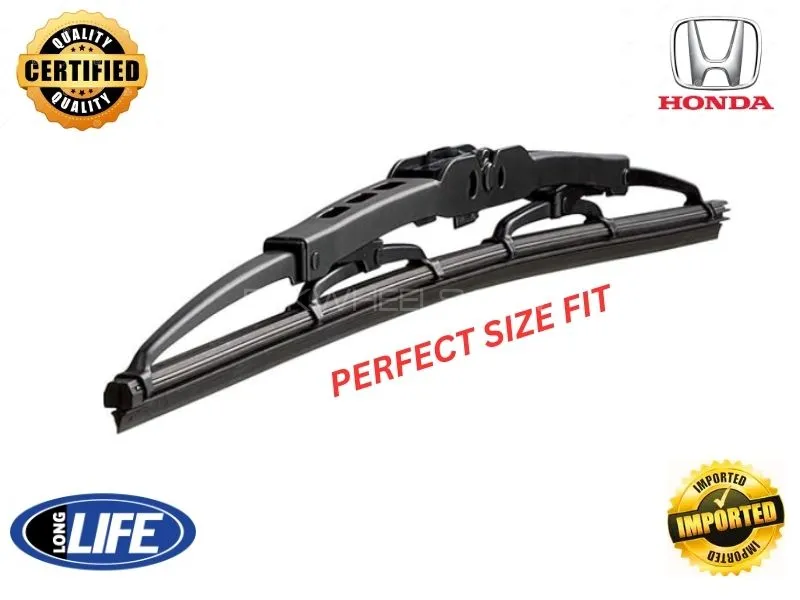 Honda Civic 2000-2004 Silicone Soft Rubber Wiper Blades - 2 Pieces Set Honda Civic 2000-2004 Silicone Soft Rubber Wiper Blades - 2 Pieces Set Image-2