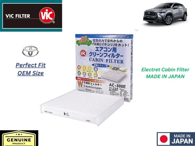 Toyota Corolla Cross 2021-2024 VIC Cabin Filter - Made in Japan Image-1