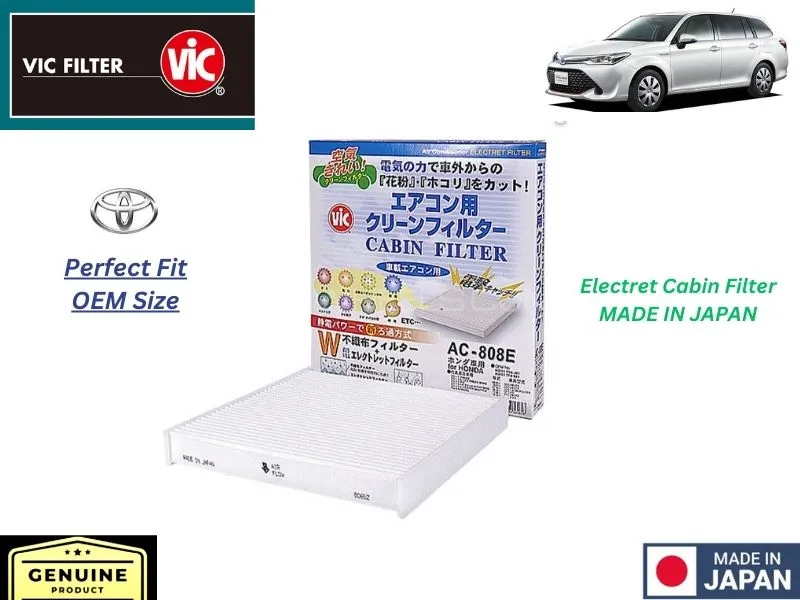 Toyota Fielder Hybrid 2012-2019 VIC Cabin Filter - Made in Japan Image-1