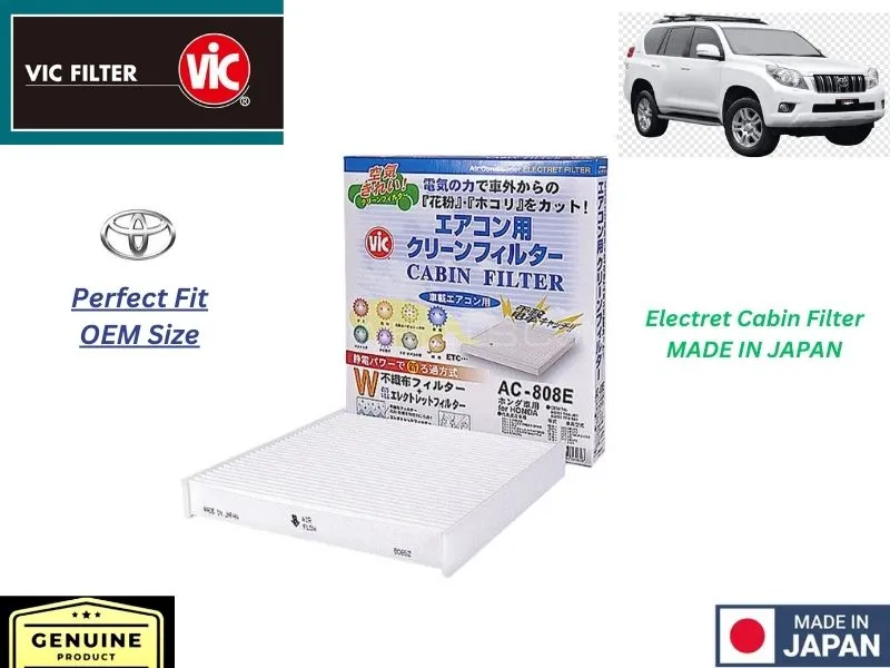 Toyota Prado 2002-2010 VIC Cabin Filter - Made in Japan Image-1