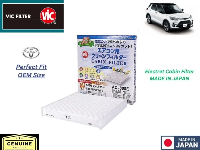 Toyota Raize 2019-2024 VIC Cabin Filter - Made in Japan Image-1