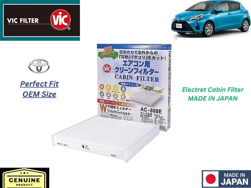 Toyota Vitz Hybrid 2017-2021 VIC Cabin Filter - Made in Japan Image-1