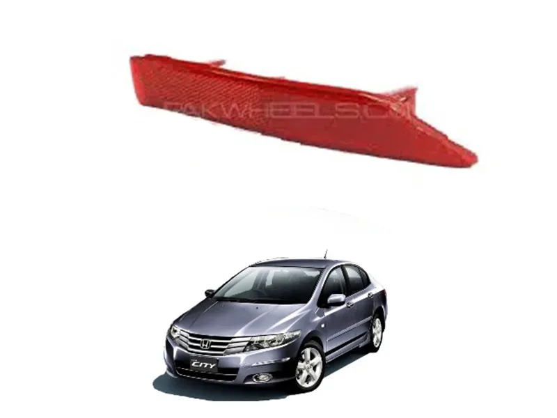 Honda City 2014-2021 Rear Bumper Reflector - Left Side Image-1