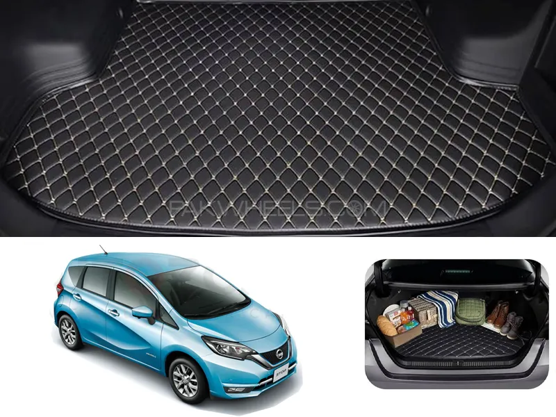 Nissan Note 7D Custom Car Trunk Mat - Model 2012-2020
