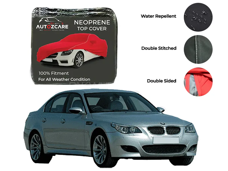 BMW 5 Series Neoprene Top Cover - Model - 2003-2010 Image-1