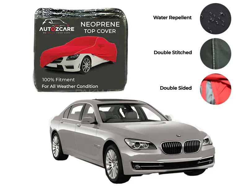 BMW 7 Series Neoprene Top Cover - Model - 2002-2009 Image-1