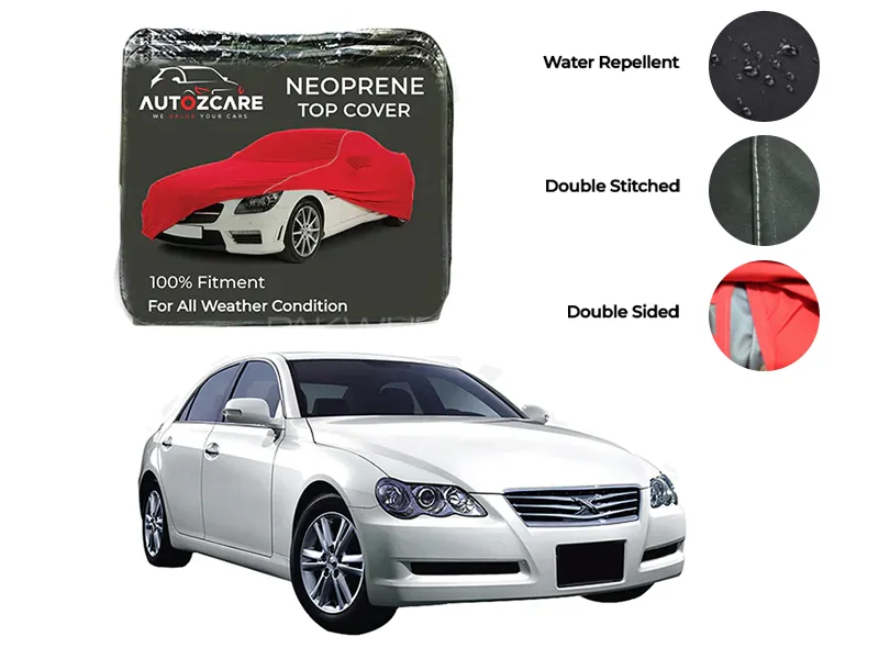 Toyota Mark X Neoprene Top Cover - Model 2004-2009 Image-1