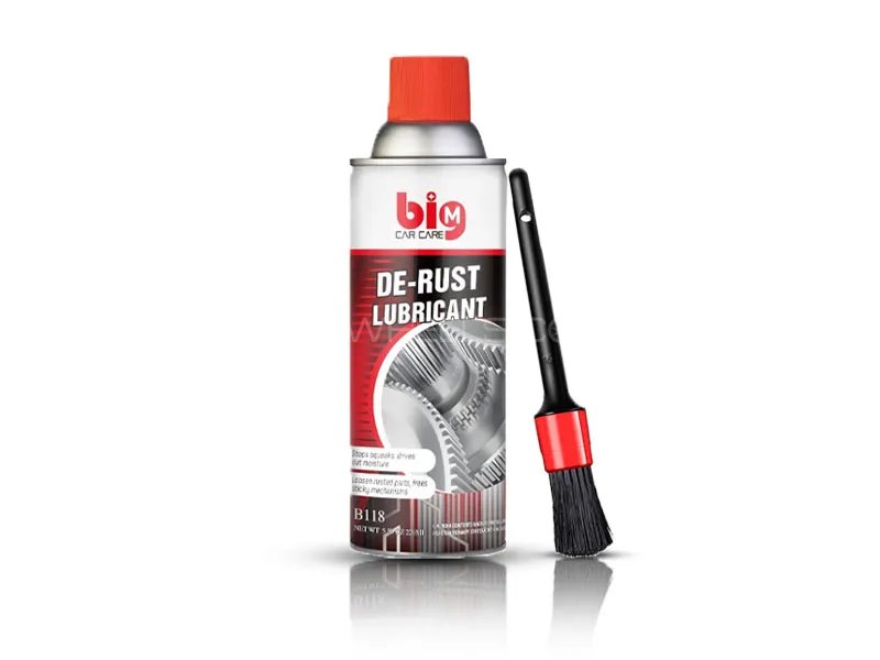 BIG M DE-Rust Lubricant Unlocking the Power Rust-Free Performance & Made Easy Cleaning Brushe Image-1