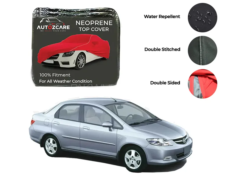 Honda City Neoprene Top Cover - Model 2003-2008 Image-1