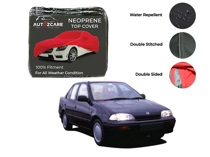 Suzuki Margalla Neoprene Car Top Cover Image-1