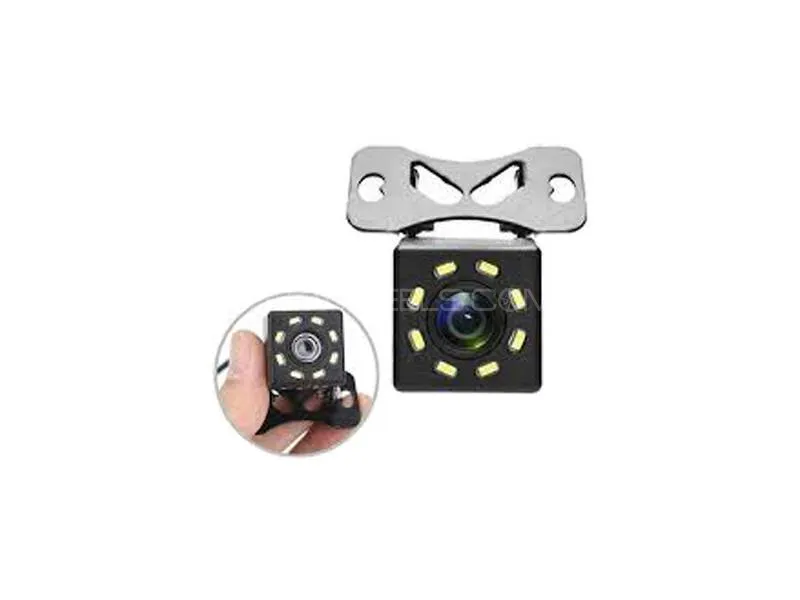 Universal High Definition Rear View Color Camera with 8 LED Night Vision - Clear & Safe Reversing Image-1