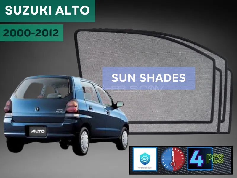 Suzuki Alto 2000 - 2012 Sun Shades | Anti UV Image-1