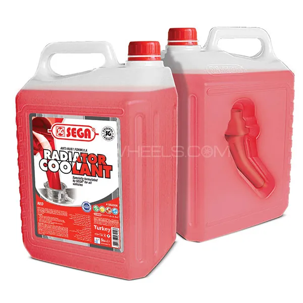 Sega Radiator Coolant Pre-Mixed Red - 5L (Made in Turkey) Image-1