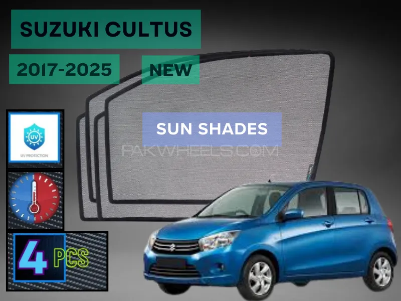 Sun Shades For Suzuki Cultus [NEW] 2017-2025 Image-1