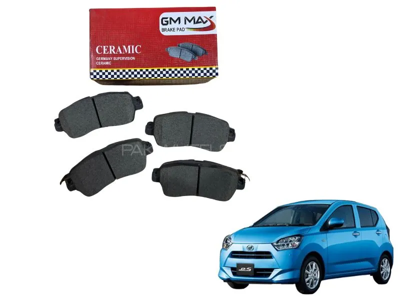 Daihatsu Mira 2017-25 Front Disc Pad Gm Max D0057