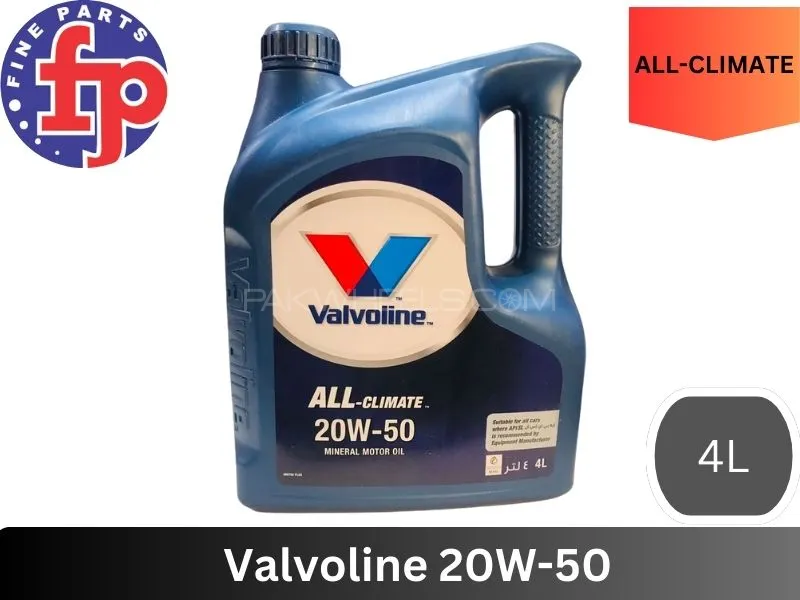 Engine Oil Valvoline 20w50 4Ltr Image-1
