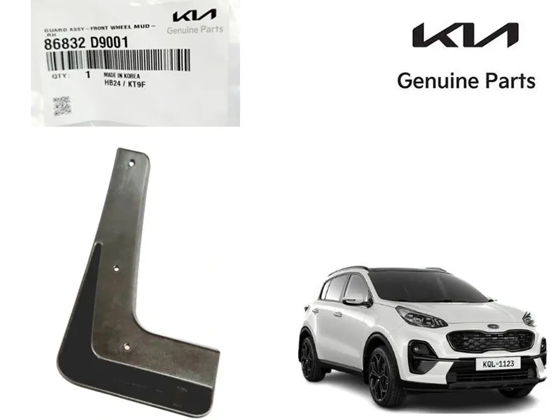 Genuine Mud Flap Front Right Side 1 Pc for KIA Sportage 2019 to 2024 Genuine Mud Flap Front Right Side 1 Pc for KIA Sportage 2019 to 2024 Image-2