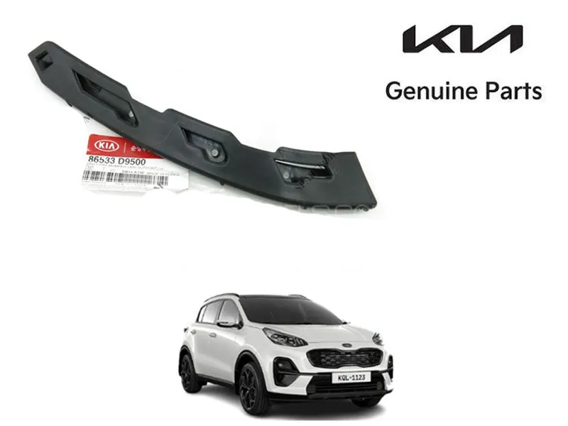 Genuine Bracket Front Bumper Upper Support Left 1 pc for KIA Sportage 2019 to 2024 Image-1