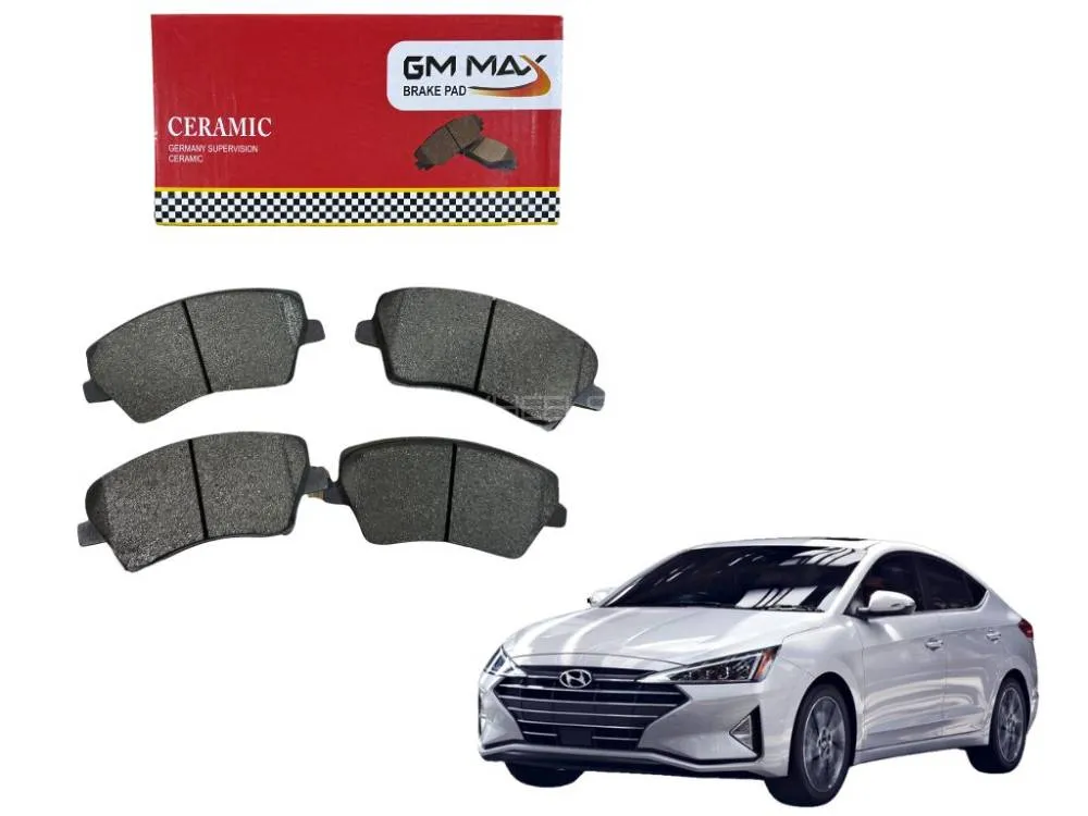 Hyundai Elantra front Disc Pad Gm Max F2A00 Image-1