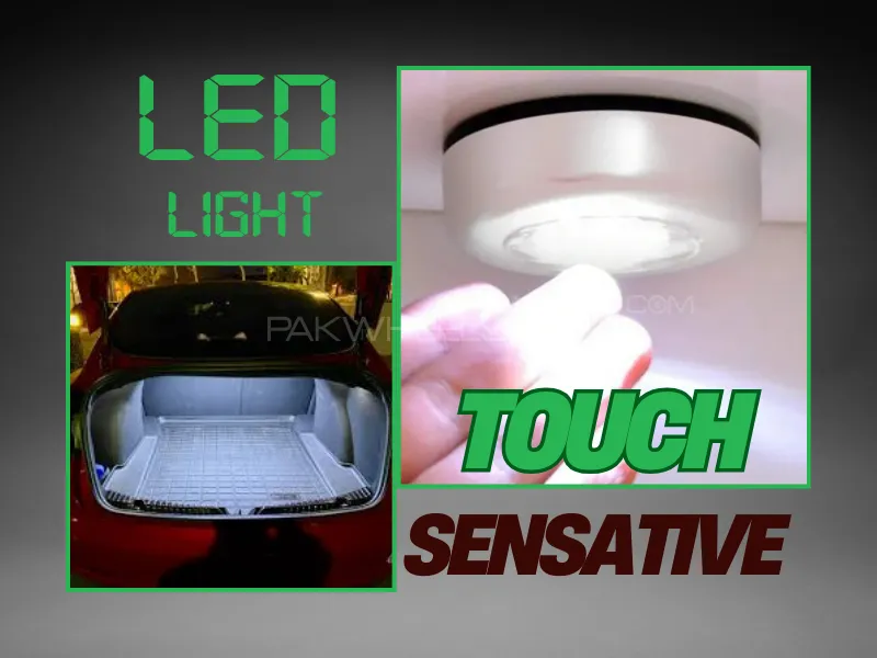 Led Night Light Touch Sensitive Small Lamp | Car High Brightness Bedside Car Indoor Lighting Reading Image-1