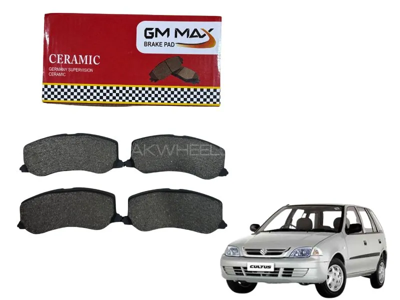 Suzuki Cultus 2000-2017 Front Disc Pad Gm Max D9015 Image-1