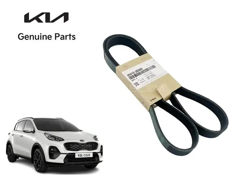 Genuine Generator Ribbed Belt V for KIA Sportage 2019 to 2024 Image-1