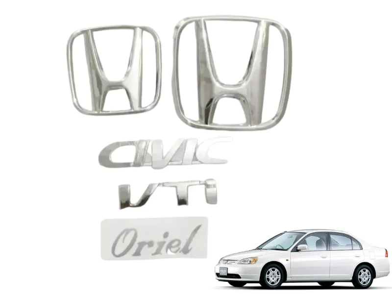 Honda Civic Oriel 2001-2006 Logo Monogram  Image-1