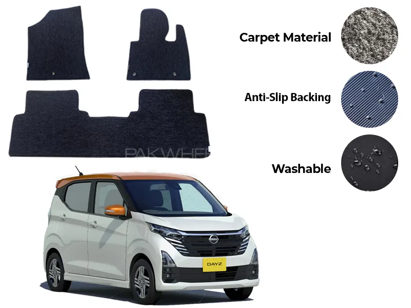 Nissan Dayz Genuine Fitting Carpet Floor Mat 2PCS - Model 2020-2025
