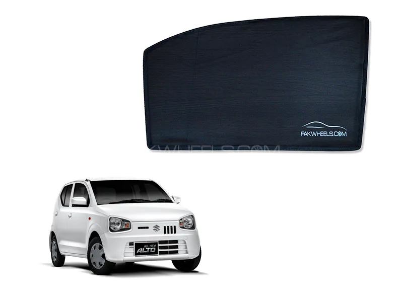 PakWheels Side Shade For Suzuki Alto 2019-2025 4 Pcs Image-1