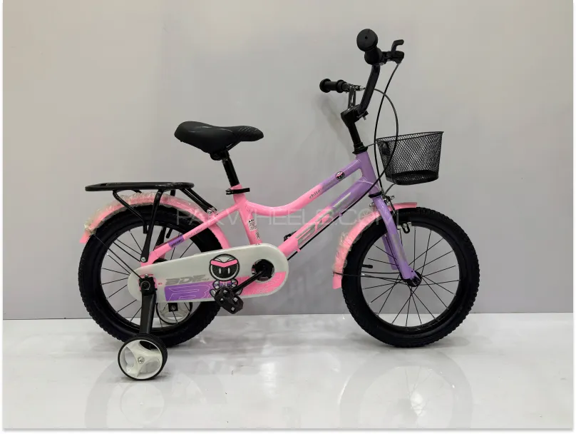BDF Pink 16 – Kids Bicycle Stylish & Fun Ride Cycle Image-1