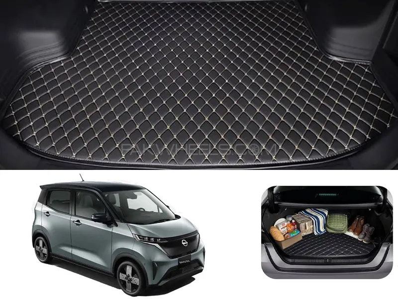 Nissan Sakura 7D Custom Car Trunk Mat - Model 2022-2025 Image-1