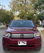 HONDA CROSSROAD 1.8 L X PACKAGE TOP OF THE LINE (1800CC) 7 Seater
Model 2010 end || Registered 2015
ONLY 120,000 KM DRIVEN 
Wine Red Color
Bumper To Bumper Original 100% Guaranteed 
Original TV BACK CAM
Multis Steering 
Lexus Rims Installed
As good as brand new
Extremely well maintained 
Just like new

For inspection 
Available at SUPREME CARS
Plot # 151/F,Under Imam heights,Shop no.1&2, Main Khalid Bin Walid Rd, Karachi, Sindh 75400

|  Premium Cars  |  Best Prices  |  Optimum Performance | 
#Supremecarsgang