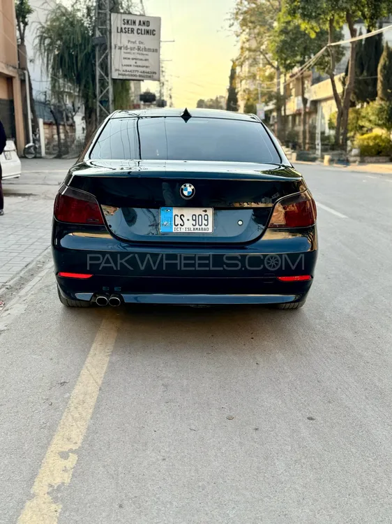 بی ایم ڈبلیو 5 سیریز 2004 for Sale in راولپنڈی بی ایم ڈبلیو 5 سیریز 2004 for Sale in راولپنڈی Image-4