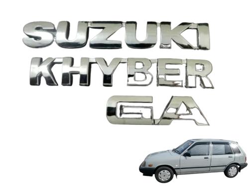 Suzuki Khyber GA Monogram | 3 Pieces | 1989 - 1999 Suzuki Khyber GA Monogram | 3 Pieces | 1989 - 1999