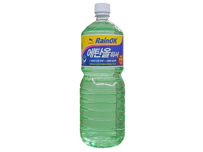 Bullsone RainOK Methanol-Free Windshield Washer Fluid 1800ml - Made in Korea Image-1