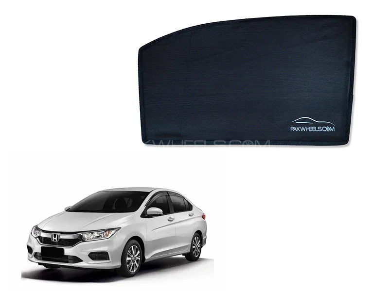 PakWheels Side Shade For Honda City 2023-2025 - 4Pcs Image-1