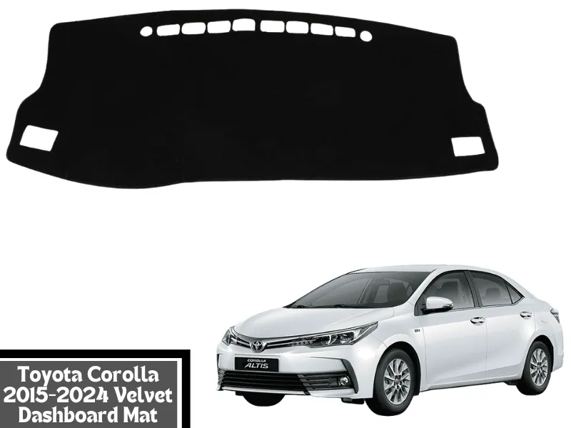 Toyota Corolla 2015-2024 Dashboard Mat Pad Cover Non-Slip Mat For Toyota Corolla  Image-1