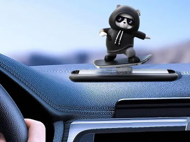 Zingfix Sliding Bear Car Dashboard Decoration Image-1