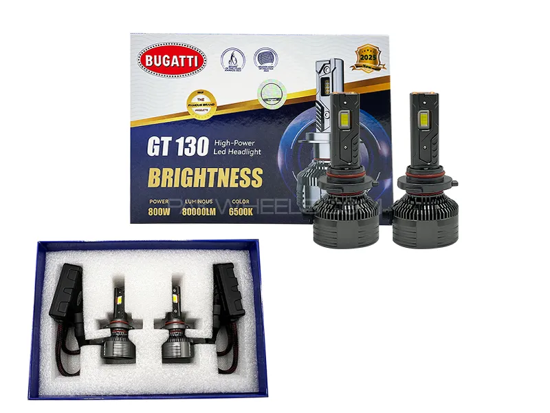  Bugatti GT130 Car Led 80000LM 6500K - 9005 - 800W - 2025 New Edition (3 Month Warranty) Image-1