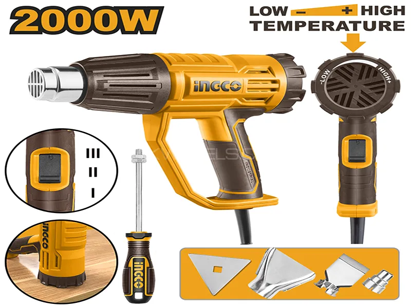 INGCO Heat Gun Model HG200047 Image-1
